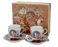 Porcelánový set Expresso Alfons Mucha