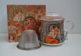 Porcelánový hrnček bylinkár Alfons Mucha 