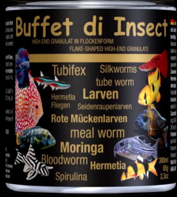 Buffet di Insect Flat Granulate 65g