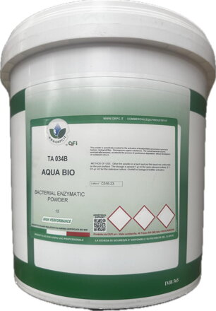 Baktérie pre jazierka a rybníky AQUA BIO Bacterial Enzimatic Powder