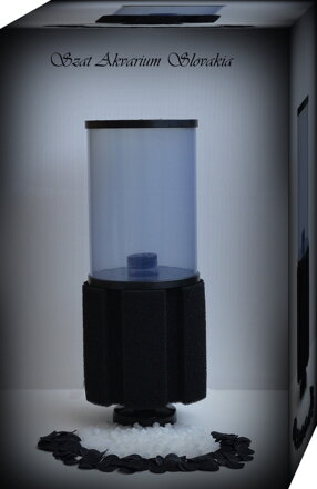 Filter Booster=Bio  Reactor Ø 140mm  PVC+BF-Junior Jumbo, 680L.
