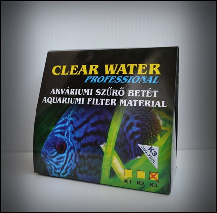 SZAT Clear Water Original  K3 pre 350l -600l  rozmer 19x19cm  +Protein Filter Technologi!