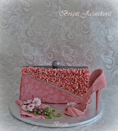 Torta /Kabelka s lodičkou 