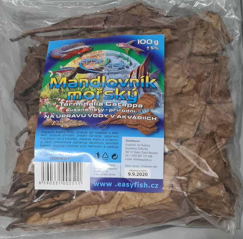 Catappa Mandlovník Morský 100g Catappa Mandlovník Morský 100g