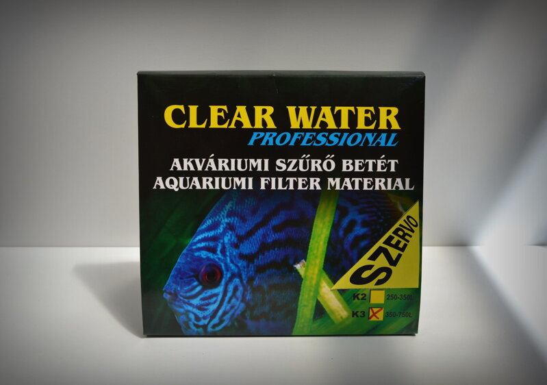 Szat Clear Water Szervo K3 pre 350-600L19x19cm +Protein Filter Technologi